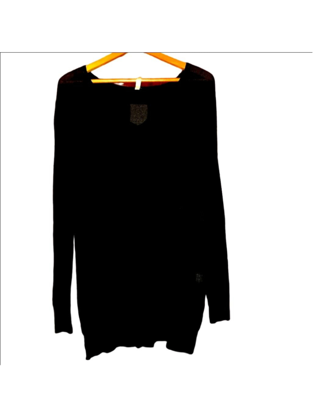 Grecerelle Black Knit Tunic NWT